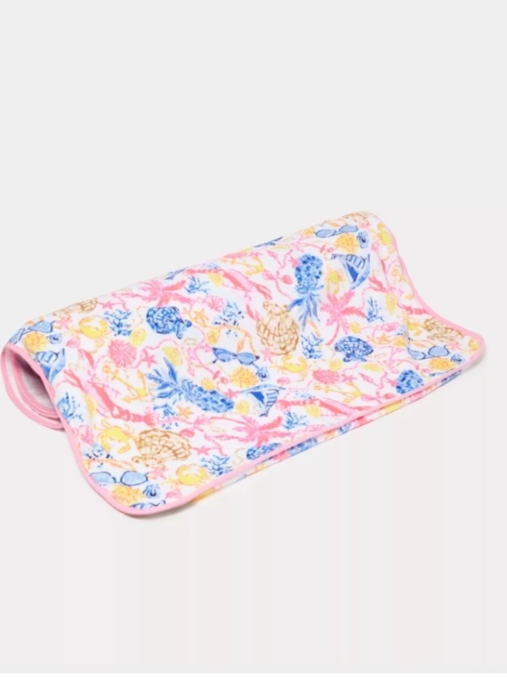 Lilly Pulitzer Beach Chair Towel Cover Color: Multi Barefoot Beachcomber - NWT